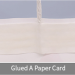 Glued A paper Card