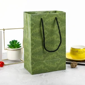 Stylish Handbag Gift Tote Bags for Clothing Cosmetics and Shopping – High Quality Paper Packaging with Custom Printing Options