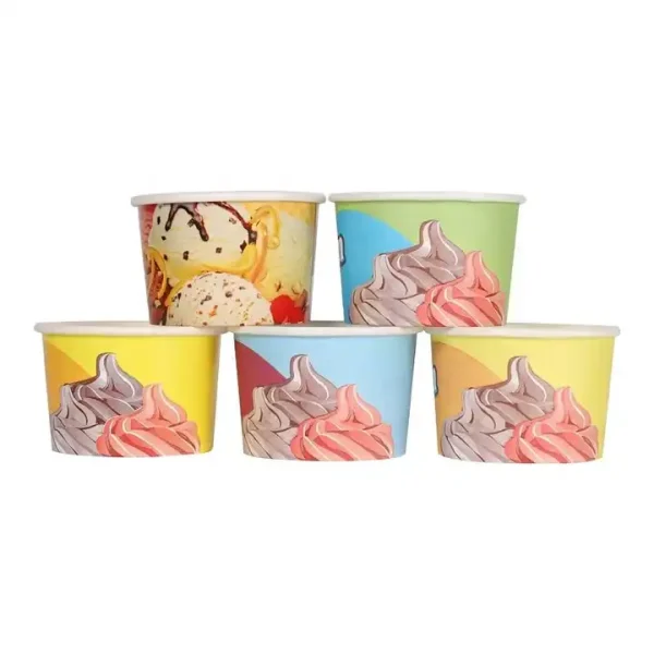 Custom Logo Kids Ice Cream Cups wholesale