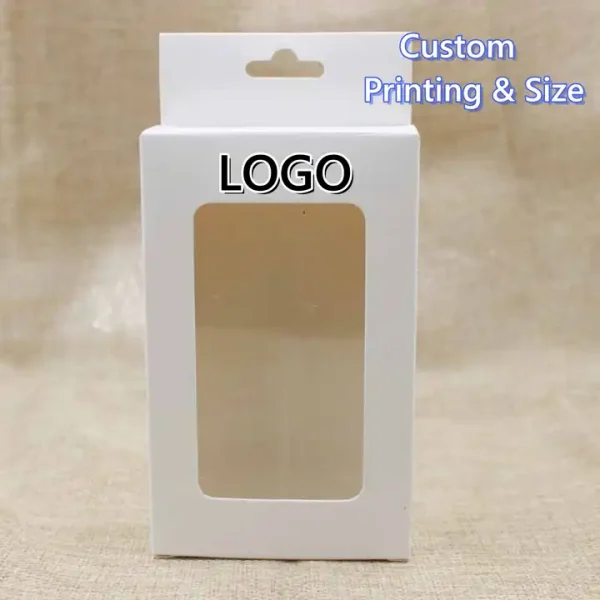 Custom Logo Packaging for USB Cable Paper Box for iPhone your size