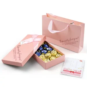 Eco Friendly Chocolate Gift Box Kraft Paper Packaging