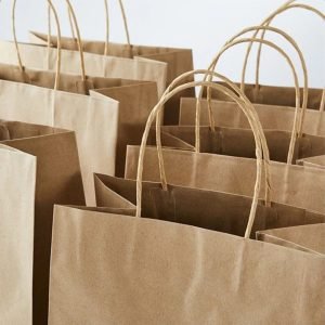 Eco Friendly Twisted Handle Paper Bags