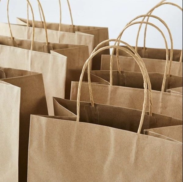 Eco Friendly Twisted Handle Paper Bags