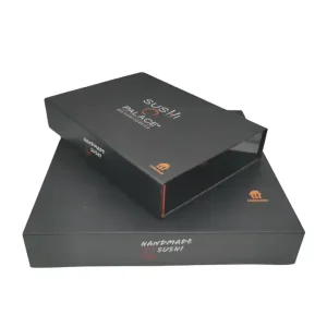 Food Grade Sushi Takeaway Boxes with Customized your Logo Printing