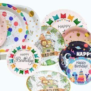 Personalized Printed Paper Plates
