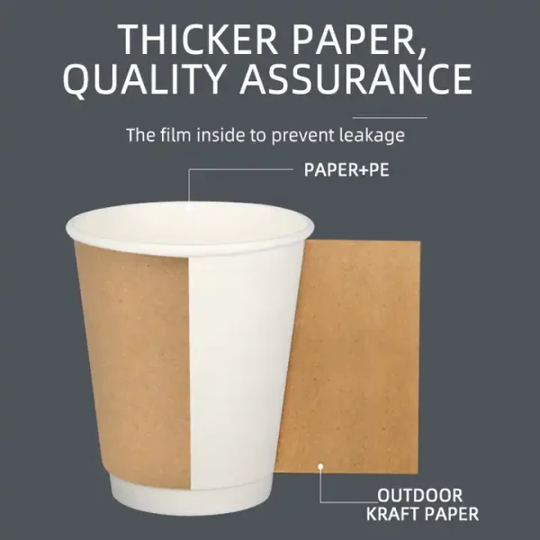 Single Use Paper Cups inside
