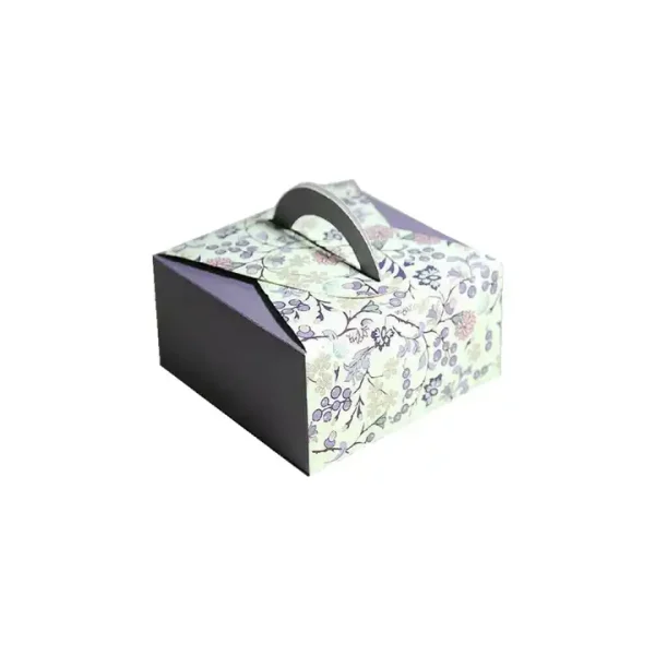 Wholesale Transparent Moon Wedding Cake Boxes custom printed