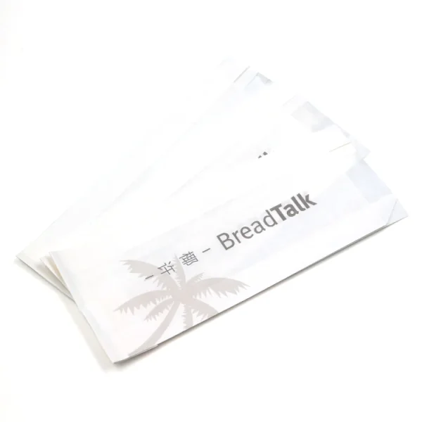 Custom Design Greaseproof Sandwich Paper Bags 1