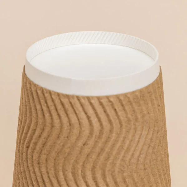 Custom Double Ripple Wall Paper Cups Corrugated Coffee Takeaway Cups5