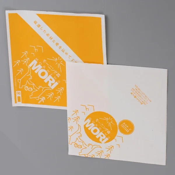 Takeaway Fast Food Satchel Paper Bag with Logo Printing