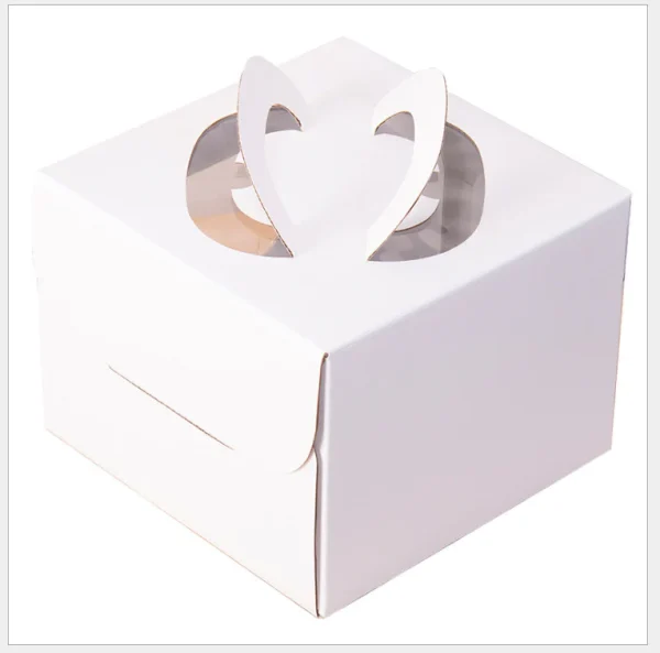 Cardboard Transparent Food Box Packaging with window