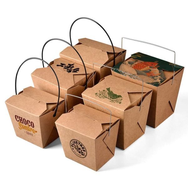 Takeaway Togo French Fries German Turkish Doner Kebab Grill Meat Package Paper Packaging Box