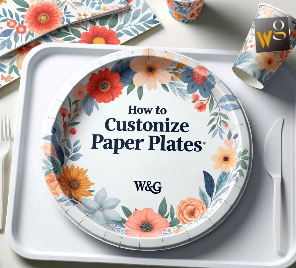 How to Customize Paper Plates  WGs Personalized Solutions