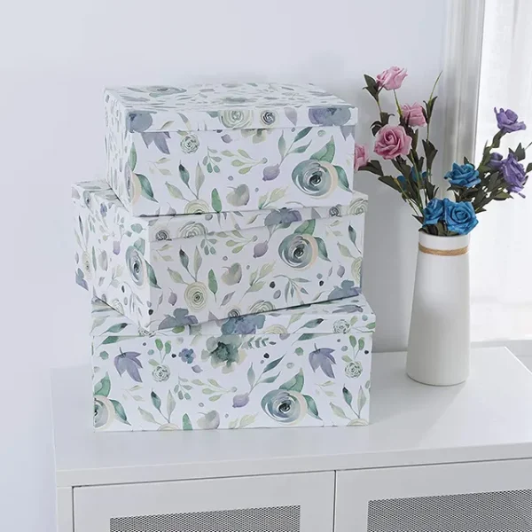 Wholesale Decorative Gift Nesting Box Set cardboard box