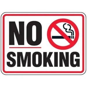 warning sticker no smoking 1