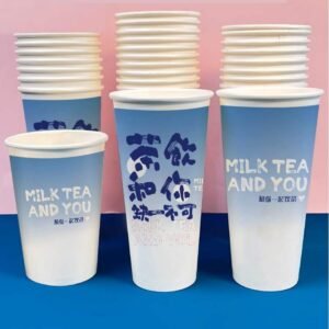 Custom Print Disposable Cups for Hot Drinks