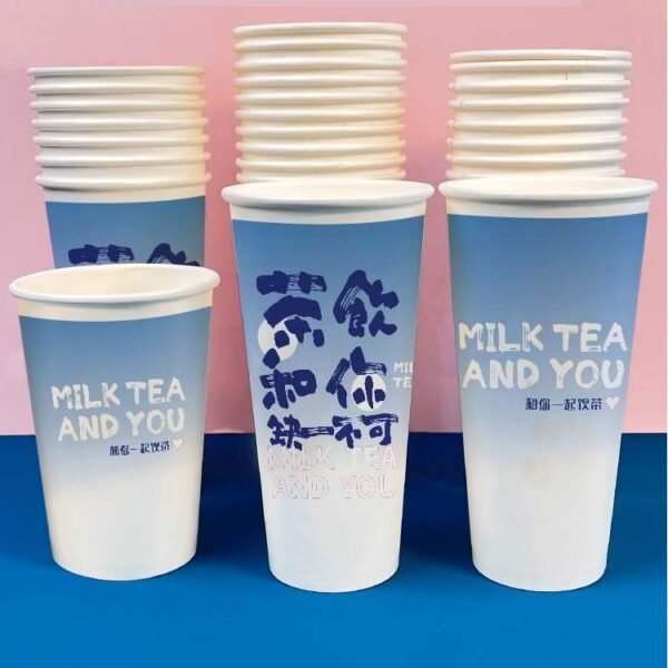 Custom Print Disposable Cups for Hot Drinks