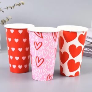 Custom design paper cups for weddings