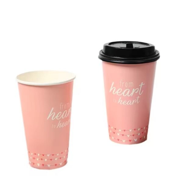 Custom design paper cups for weddings